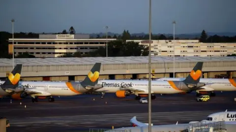 Reuters Grounded Thomas Cook planes