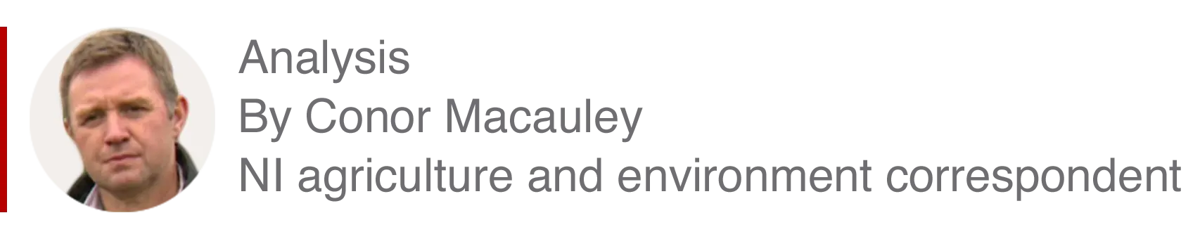 Analysis box by Conor Macauley, NI agriculture and environment correspondent