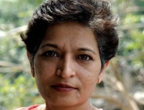Facebook/Gauri Lankesh Picture of Gauri Lankesh