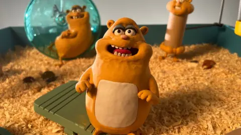 BBC Aardman mad hamster characters