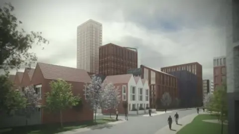 City of Wolverhampton Council Image from CGI footage