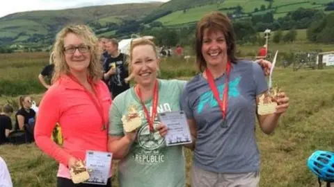 Debbie James Jax Segust, Debbie James and Sarah Wakefield