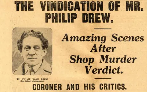 Reading Central Library Newspaper headline