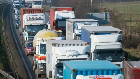 Getty Images Traffic jam