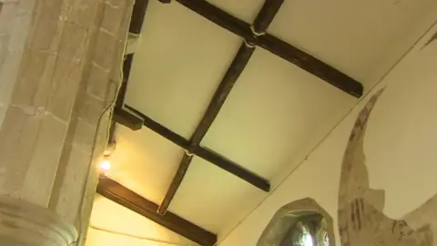 Church ceiling