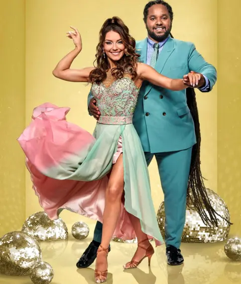 BBC/PA Jowita and Hamza publicity photo from Strictly