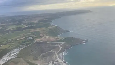 BBC Jersey aerial view