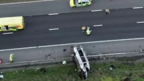 South Shields football club to support injured A1M minibus crash fans