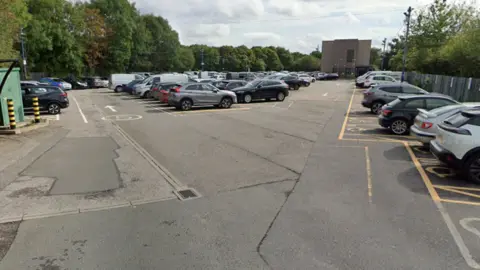 Google Cockfosters car park 