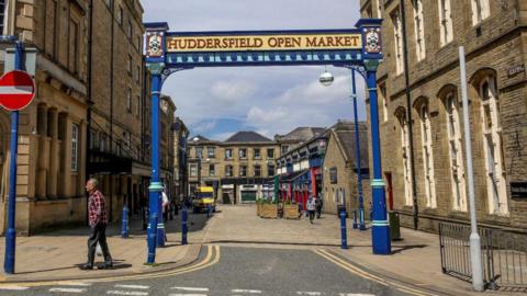 Entrance to Huddersfield Open Market