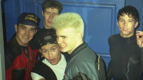 Stuart Linden Rhodes The five members of Take That pictured during the 1990s