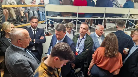 People in an air raid shelter