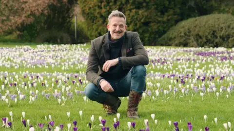 University of Leicester A view of BBC Gardeners' World presenter Nick Bailey