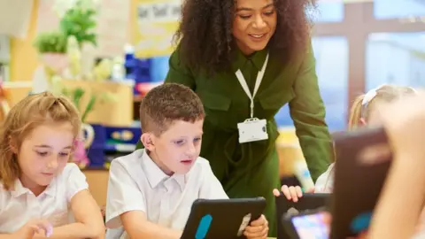 Getty Images Primary school children