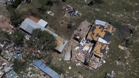 Parts of Texas were already hit with powerful tornadoes over the weekend that killed at least seven