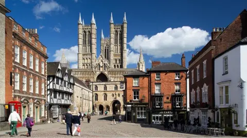 Travelpix Ltd / Getty View of Lincoln Cathedral