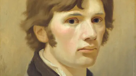 Hamburger Kunsthalle Runge, Self-portrait with Brown Collar