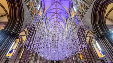 Peter Walker Sculptor Peace Doves by Peter Walker