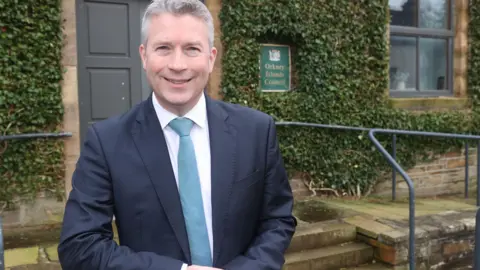 Orkney Islands Council Oliver Reid, of Orkney Council, will get £165,755 for running Scotland's smallest council