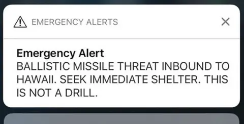 Getty Images Text alert