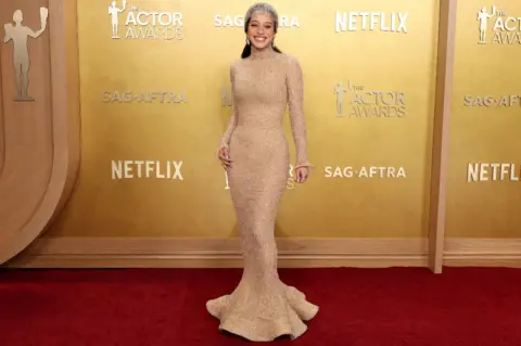 Getty Images Chase Infiniti attends the 32nd Annual Actor Awards at Shrine Auditorium and Expo Hall on March 01, 2026 in Los Angeles, California