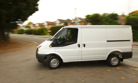 PA A white van