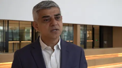 PA Media Sadiq Khan