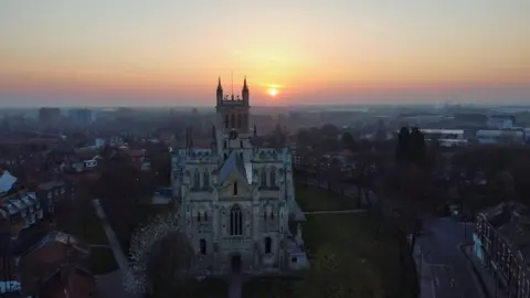 Philip Silverman/Getty Sunrise over Selby