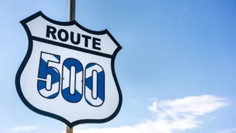 Getty Images NC500 sign