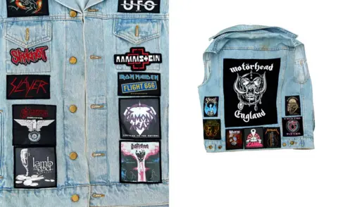 Dan Giannopoulos A sleeveless battle jacket