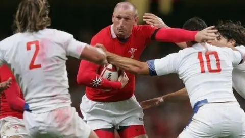 Getty Images Gareth Thomas, the former Wales captain