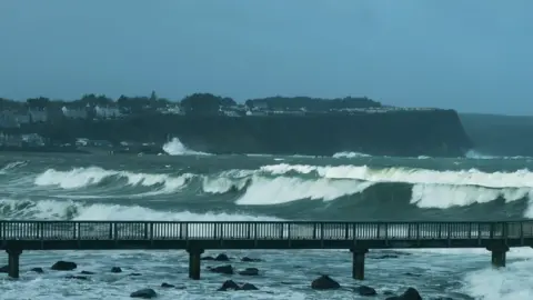 Anne Kelly Ballycastle waves, 21st Feb