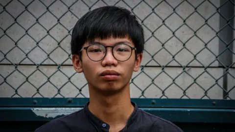 Getty Images Tony Chung, Hong Kong pro-democracy student activist