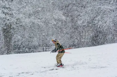 Anthony Morris Skiing in South Park