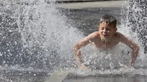 Getty Images boy in water