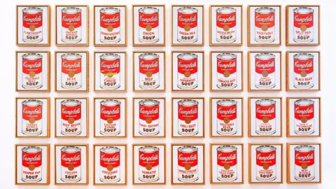 Alamy Andy Warhol was inspired by familiar images from consumer culture