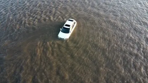 James Whaley Image of stranded car