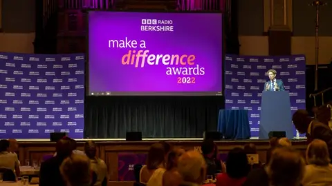 BBC Radio Berkshire station editor Duncan McLarty at the awards