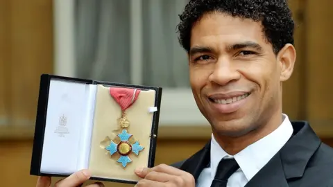 WPA Pool/ Getty Images Mr Acosta received his CBE in 2014
