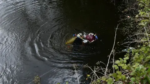 Pacemaker A diver searches in deep water for Lisa Dorrian
