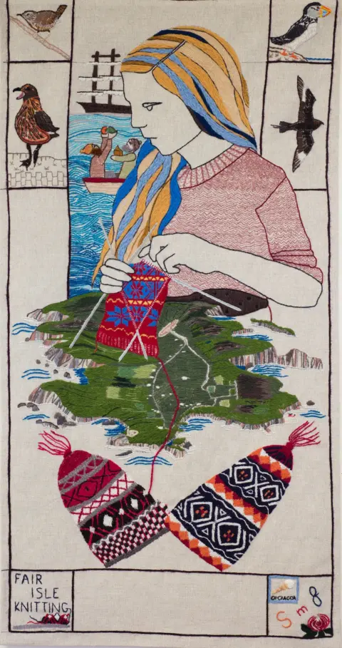 Alex Hewitt Fair Isle Panel of the Great Tapestry of Scotland.jpg