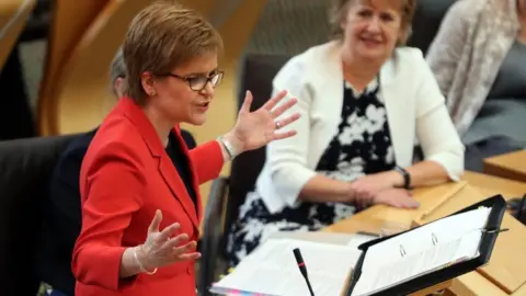 PA Nicola Sturgeon