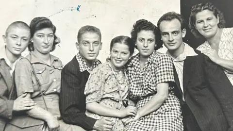 LEVY FAMILY Rachel Levy and others at the farm