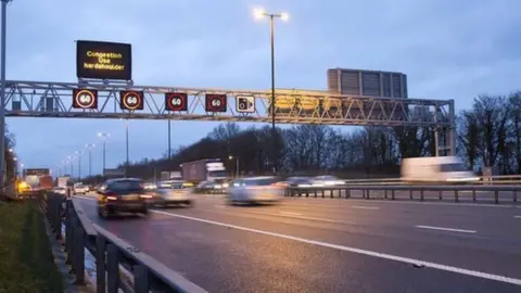 Balfour Beatty 'Smart motorway' in operation on the M4/M5 junction