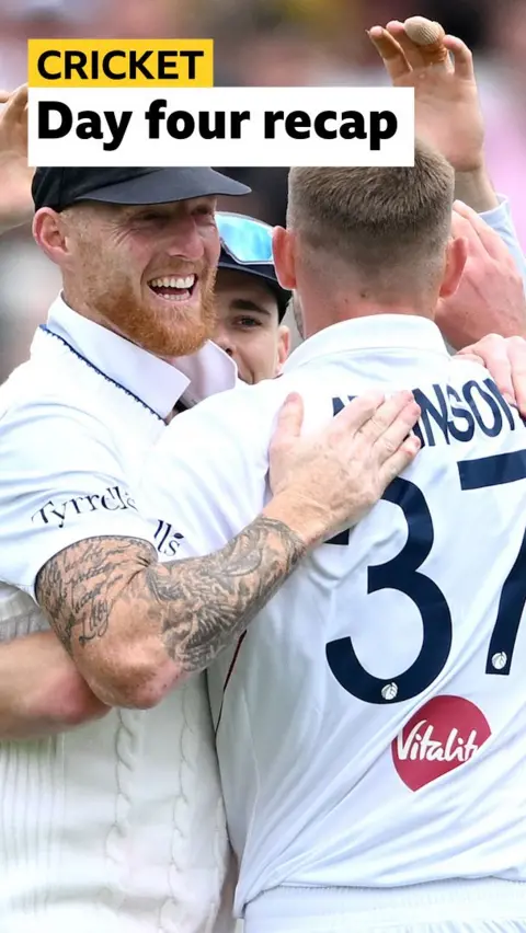 Ben Stokes and Gus Atkinson 