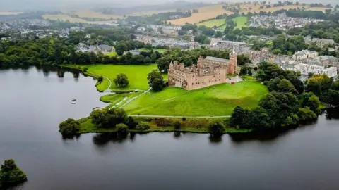 Getty Images Linlithgow Palace, on the banks of Linlithgow Loch