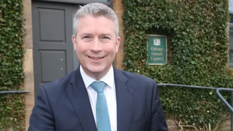 Oliver Reid, of Orkney Council, will get £165,755 for running Scotland's smallest council