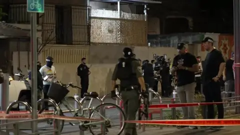 AFP Police in Tel Aviv 