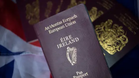 Getty Images Irish passport