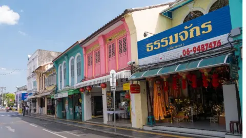 Jonathan Head Deserted streets of old Phuket Town